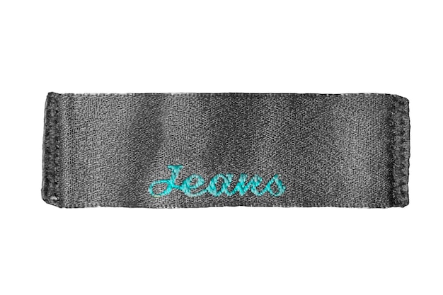 Transforme suas calças com etiquetas bordadas personalizadas e estilosas